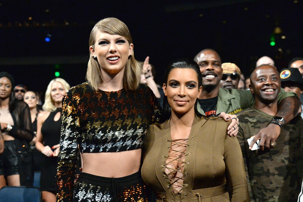 Kim Kardashian and Taylor Swift